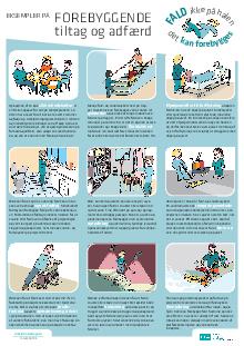 Plakat plejecentre: Forebyggende tiltag og adfærd på plejecentre
